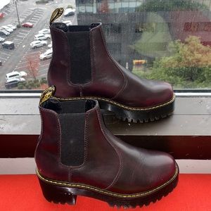 Dr. Martens 2976 Maroon Leather